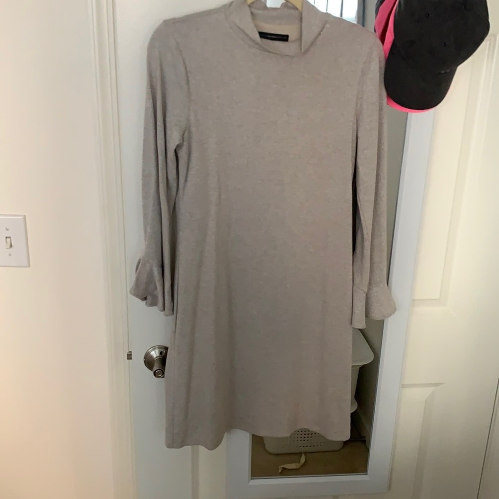 WHBM Gold Sparkly dress